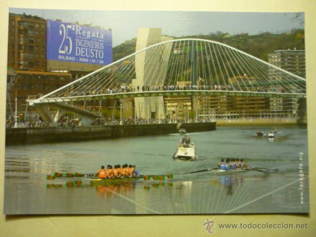 Cartes Postales: postal bilbao-regata publicidad 25 ingenieros deusto 2005