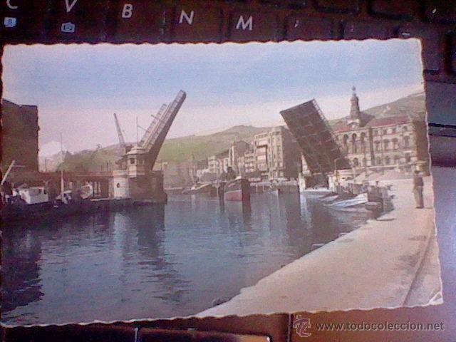 Cartes Postales: ria y ayuntamiento circulada ed Garrabella n&ordm; 39? coloreada