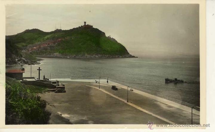 Postcards: MAGNIFICA POSTAL ENTRADA A LA BAHIA DE SAN SEBASTIAN