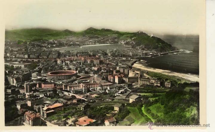 Postcards: MAGNIFICA POSTAL VISTA GENERAL  DE  SAN SEBASTIAN