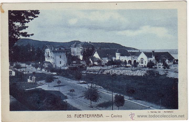 Postales: PE-252  FUENTERRAB&Iacute;A. CASINO - Foto 1