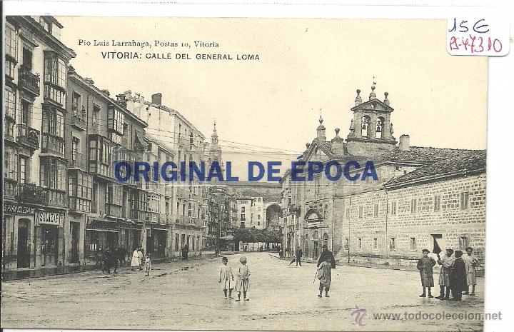 Postales: (PS-47310)POSTAL DE VITORIA-CALLE DEL GENERAL LOMA