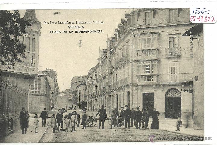 Postales: (PS-47302)POSTAL DE VITORIA-PLAZA DE LA INDEPENDENCIA