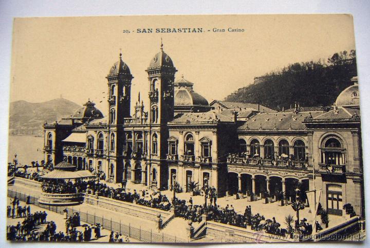 Postcards: POSTAL SAN SEBASTIAN - GRAN CASINO- EDIC GALARZA NUM.20