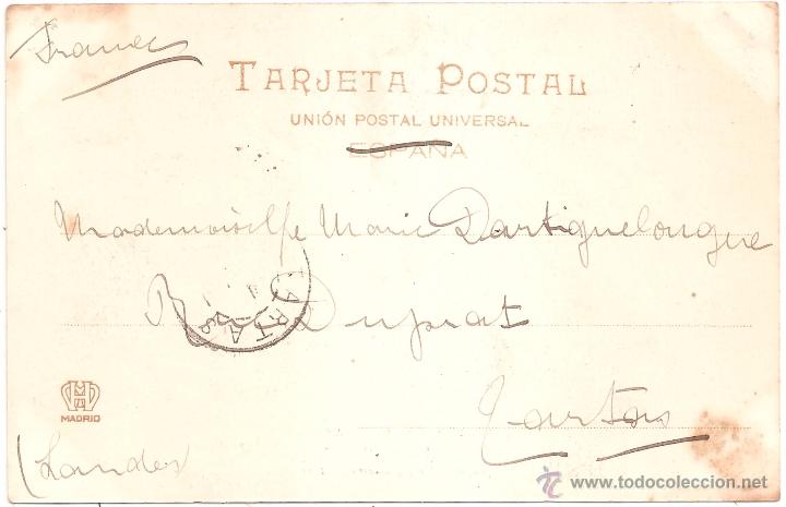 Postales: HERNANI AYUNTAMIENTO E IGLESIA 1905 - Foto 2