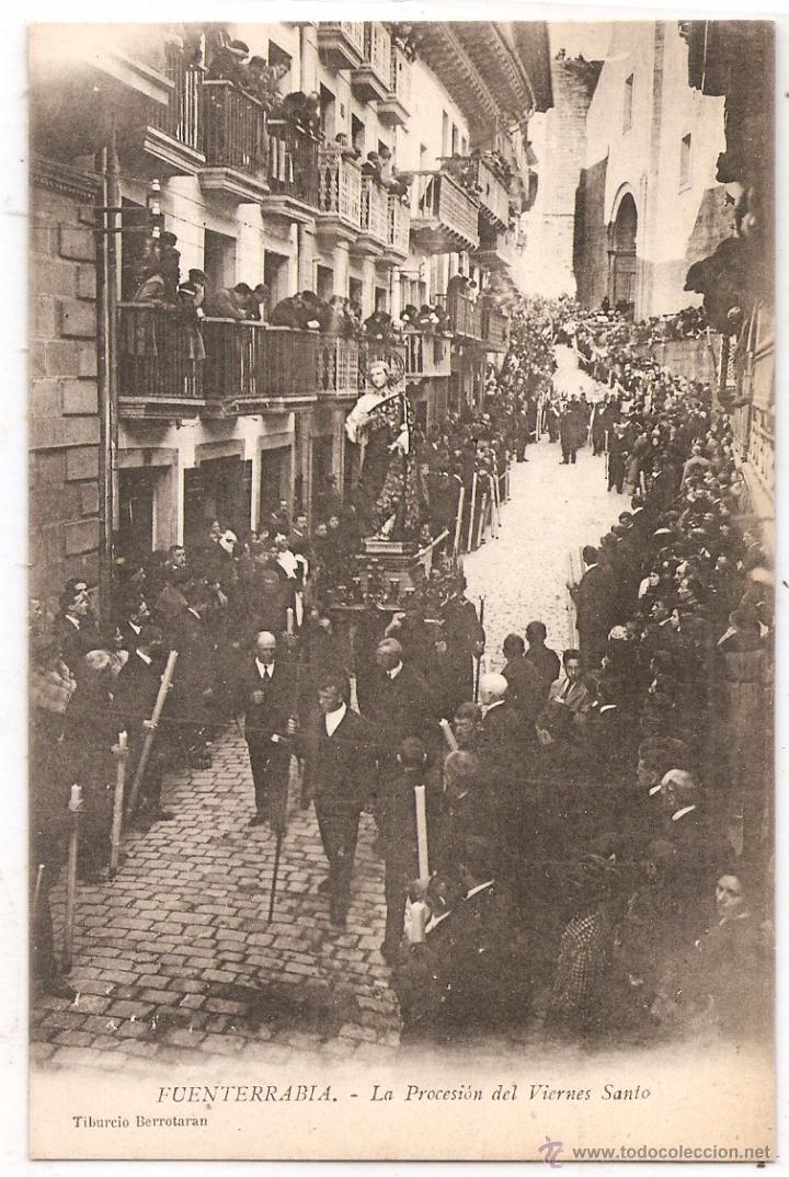 Postales: Fuenterrab&iacute;a. Viernes Santo - Foto 1