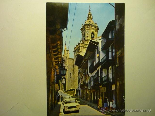 Postcards: postal fuenterrabia- calle mayor