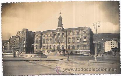 Postales: TARJETA POSTAL DE BILBAO. EDIFICIO DEL AYUNTAMIENTO. - Foto 1