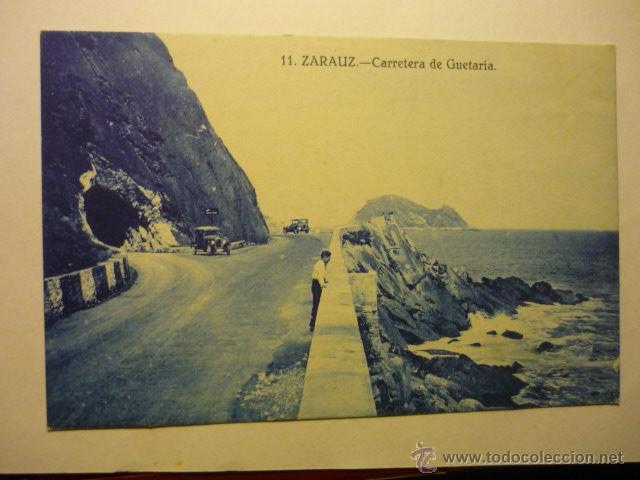 Postcards: postal zarauz - carretera de guetaria--bb
