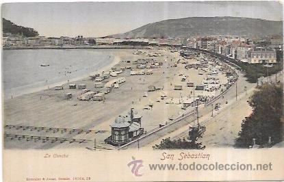 Postales: TARJETA POSTAL DE  SAN SEBASTIAN. LA CONCHA.