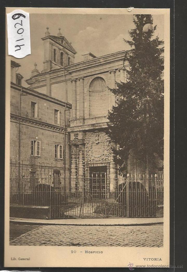 Postales: VITORIA - 20 - HOSPICIO - LIB&middot; GENERAL - (41029) - Foto 1