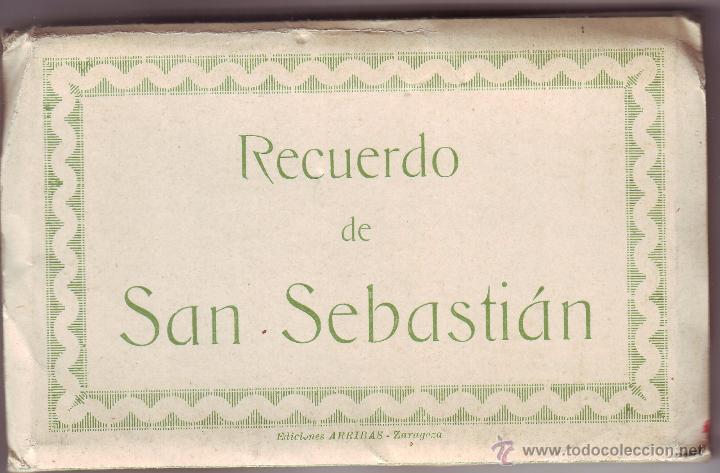 Postkarten: BLOC DE SAN SEBASTIAN CON 15 POSTALES