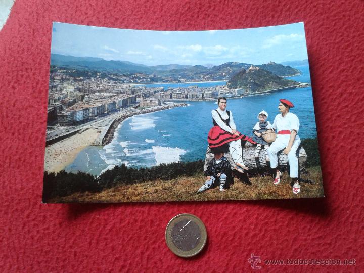 Cartoline: TARJETA POSTAL POST CARD SAN SEBASTIAN GUIPUZCOA EUSKADI 60 VISTA DESDE EL MONTE ULIA MANIPEL VER FO