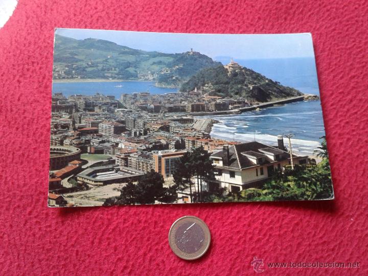 Cartoline: TARJETA POSTAL POST CARD SAN SEBASTIAN GUIPUZCOA EUSKADI VISTA DESDE EL MONTE ULIA MANIPEL FOURNIER