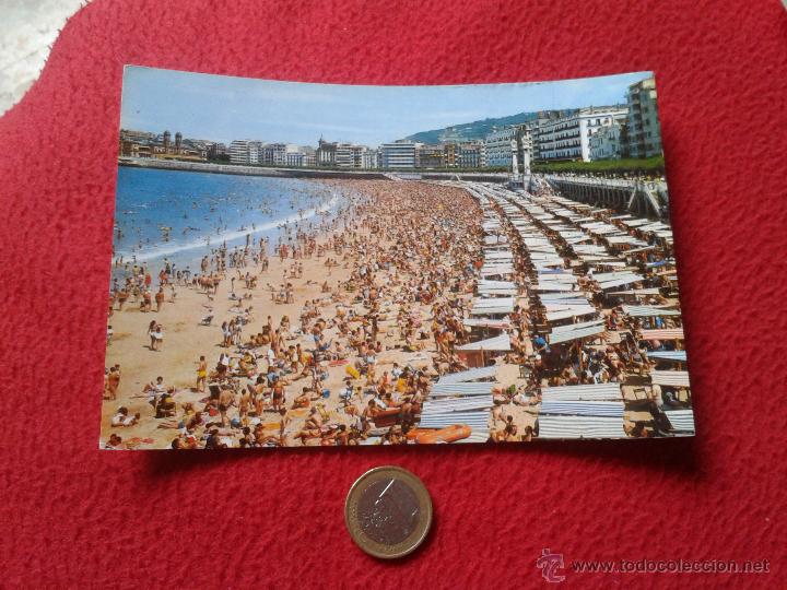 Cartoline: TARJETA POSTAL POST CARD SAN SEBASTIAN GUIPUZCOA EUSKADI PLAYA DE LA CONCHA MANIPEL FOURNIER VER FOT