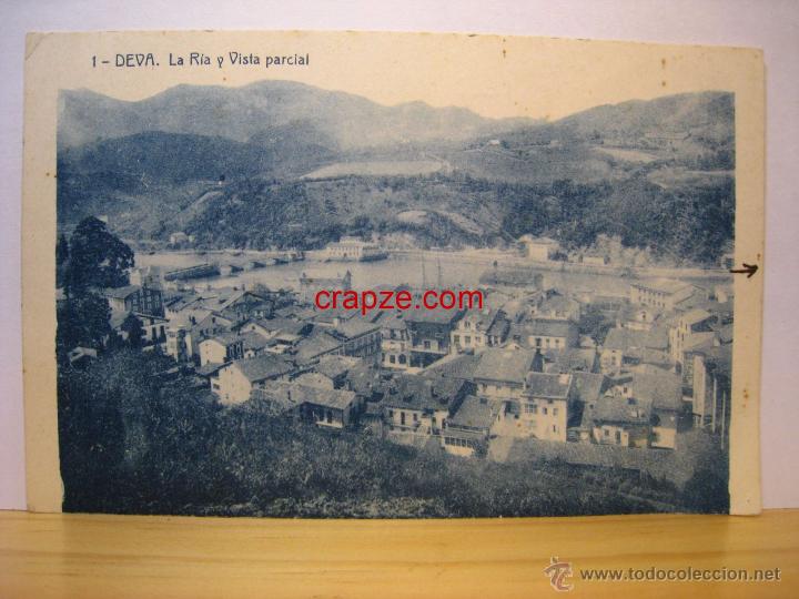 Postales: DEVA: LA RIA Y VISTA PARCIAL - POSTAL ORIGINAL - Foto 1