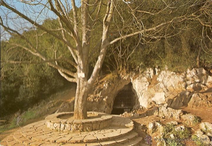 Cartoline: POSTAL, CUEVAS DE SANTIMAMI&Ntilde;E, KORTEZUBI-GUERNIKA, ENTRADA A LA CUEVA, SIN CIRCULAR