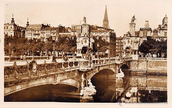 Cartoline: SAN SEBASTI&Aacute;N.- PUENTE DE MARIA CRISTINA