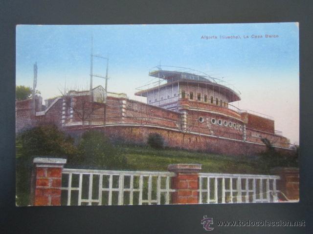 Postales: POSTAL VIZCAYA. ALGORTA, GUECHO. LA CASA BARCO. - Foto 1