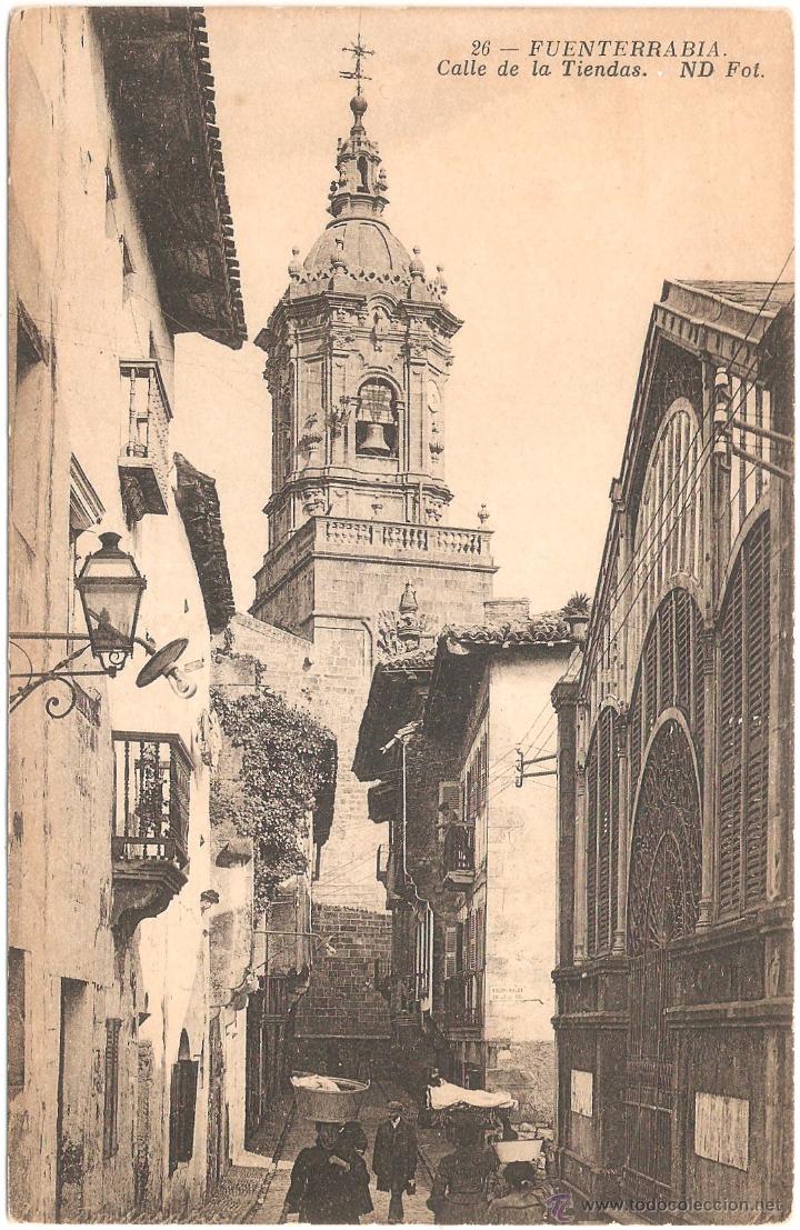 Postales: FUENTERRAB&Iacute;A CALLE DE TIENDAS - Foto 1