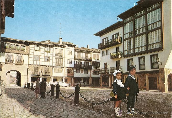 Postais: POSTAL, FUENTERRABIA, PLAZA DEL VICARIO, SIN CIRCULAR