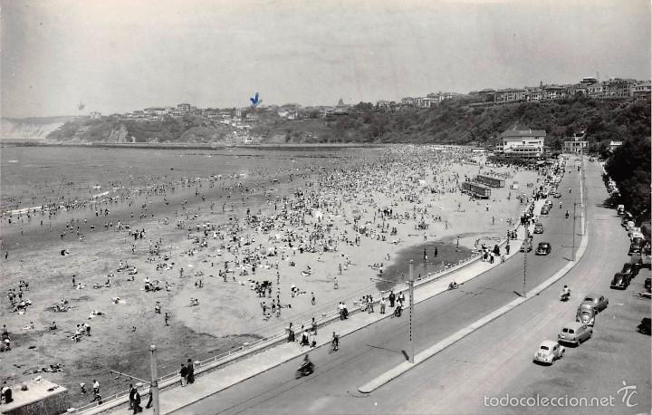 Postales: BILBAO.- PLAYA DE ALGORTA - Foto 1