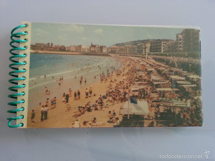 Postais: ANTIGUO ALBUM LIBRETA DE 10 POSTALES DE SAN SEBASTIAN - A&Ntilde;OS 60