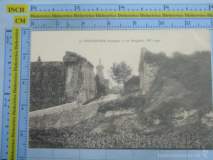 Postcards: POSTAL DE GUIP&Uacute;ZCOA, FUENTERRABIA. A&Ntilde;OS 10 30. LES REMPARTS. 11 BR. 1078