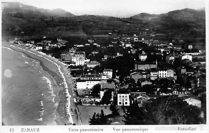 Postkarten: ZARAUZ.- (GUIPUZCOA).- VISTA PANORAMICA