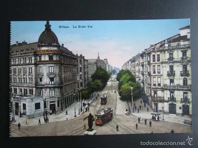 Postales: POSTAL BILBAO. BILBAO. LA GRAN V&Iacute;A. - Foto 1