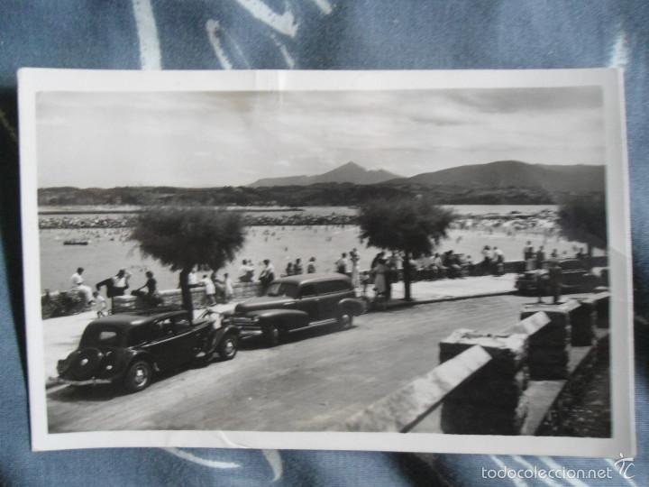 Postkarten: ANTIGUA POSTAL - FUENTERRABIA - PASEO DE LA PLAYA - AL FONDO HENDAYA - NUM 10 - GALARZA