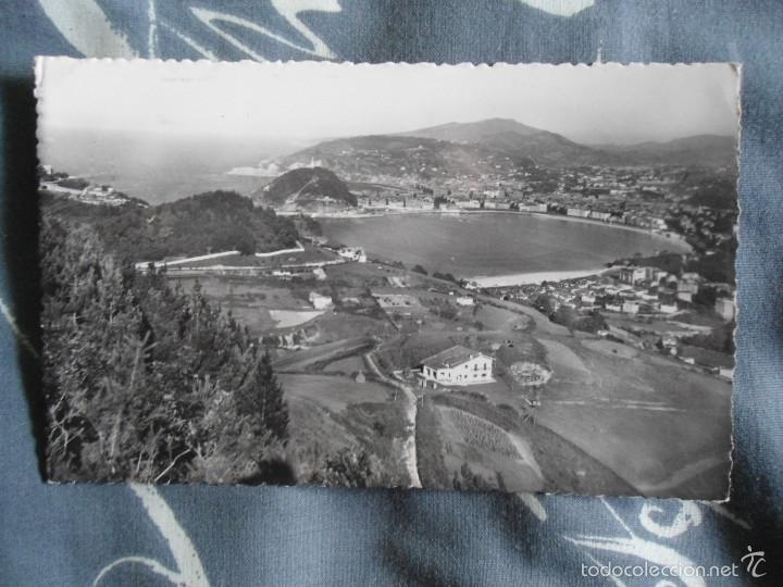 Postkarten: ANTIGUA POSTAL SAN SEBASTIAN - VISTA GENERAL DESDE GUDAMENDI - NUM 44 HELIOTIPIA ARTISTICA ESPA&Ntilde;OLA
