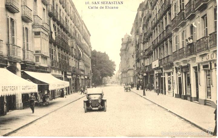 Cartes Postales: SAN SEBASTIAN - Calle de Elcano
