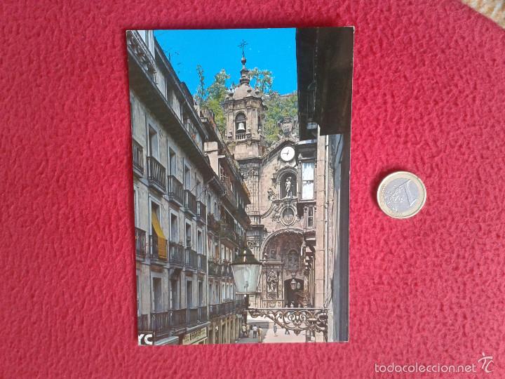 Cartes Postales: POSTAL POSTCARD GUIPUZCOA SAN SEBASTIAN IGLESIA DE SANTA MARIA. FUERTES. VER FOTO/S Y DESCRIPCION