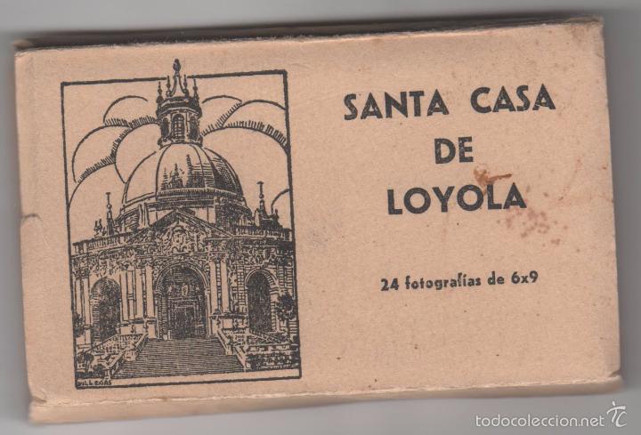 Cartes Postales: Cuadernillo completo con 24 postales Santa Casa de Loyola ( Guip&uacute;zcoa ).