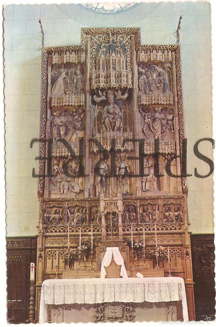 Cartes Postales: POSTAL, RETABLO DE GOICOLEGEA, LARRABEZUA, VIZCAYA, SIN CIRCULAR