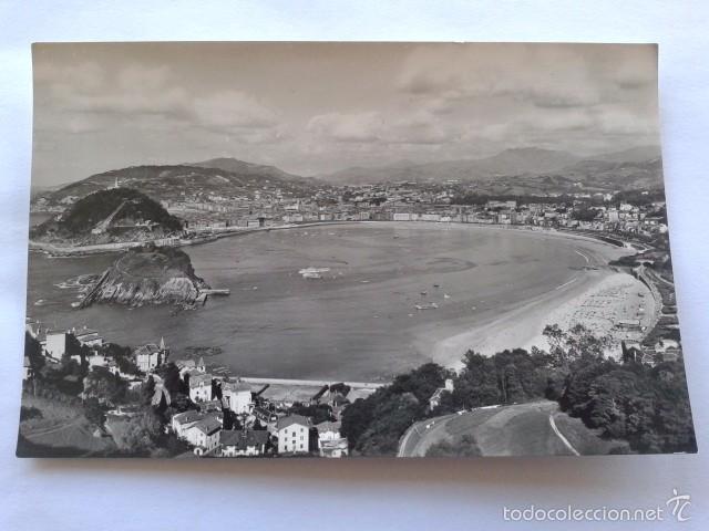 Postcards: POSTAL -- SAN SEBASTIAN - VISTA GENERAL DESDE IGUELDO - GUIPUZCOA - PAIS VASCO -- SIN USO --