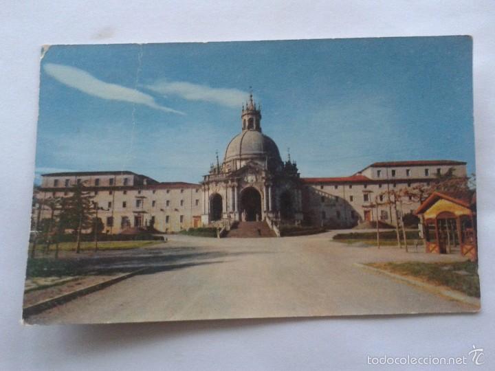 Postcards: POSTAL -- SANTUARIO DE LOYOLA - FACHADA PRINCIPAL -- CIRCULADA --