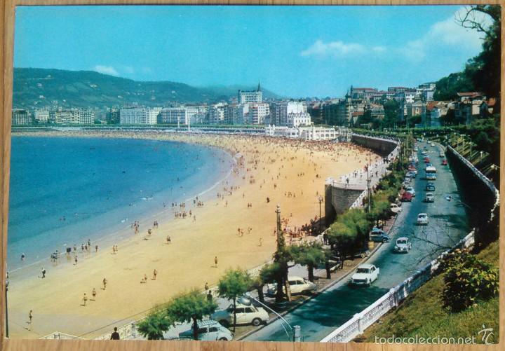 Postcards: SAN SEBASTIAN - PLAYA DE LA CONCHA