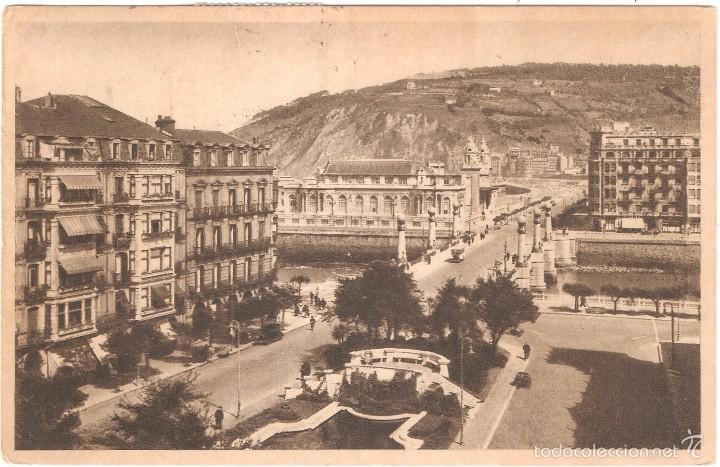 Postcards: SAN SEBASTIAN PUENTE DE KURSAAL