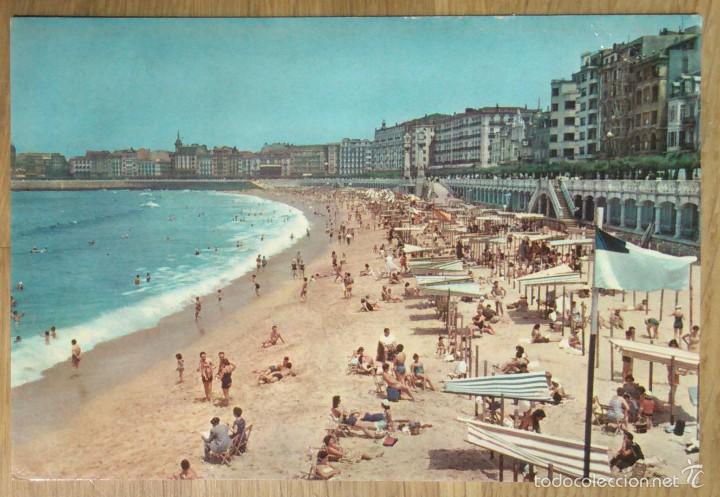 Postcards: SAN SEBASTIAN - PLAYA DE LA CONCHA
