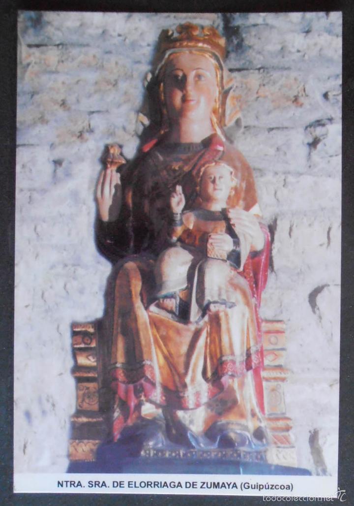 Postales: (42366)POSTAL SIN CIRCULAR,VIRGEN PATRONA DEL MUNICIPIO,ZUMAIA,GUIP&Uacute;ZCOA,PAIS VASCO