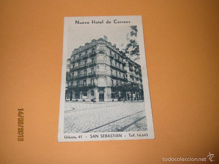Cartoline: Antigua Tarjeta Postal de SAN SEBASTIAN - NUEVO HOTEL DE CORREOS