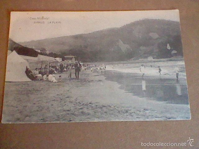 Postais: CASA MIRANDA  `PLAYA ZARAUZ  FOTOTIPIA HAUSER MENET
