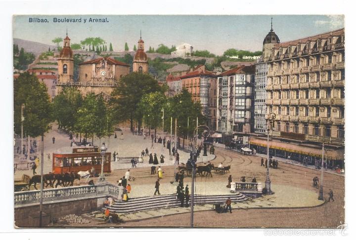 Postales: BILBAO .- BOULEVARD Y ARENAL .- EDICIONES L.G - Foto 1