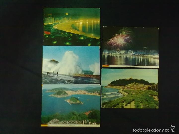 Postales: CINCO POSTALES SAN SEBASTIAN - Foto 1