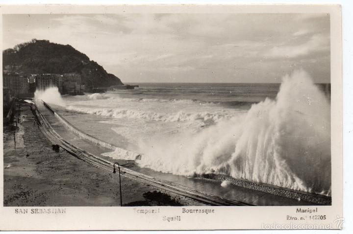 Postais: San Sebastian temporal