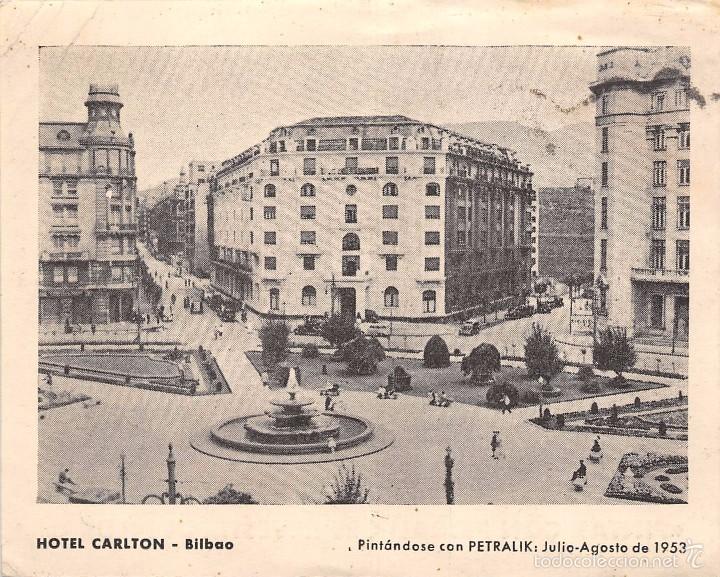 Postais: BILBAO.- HOTEL CARLTON