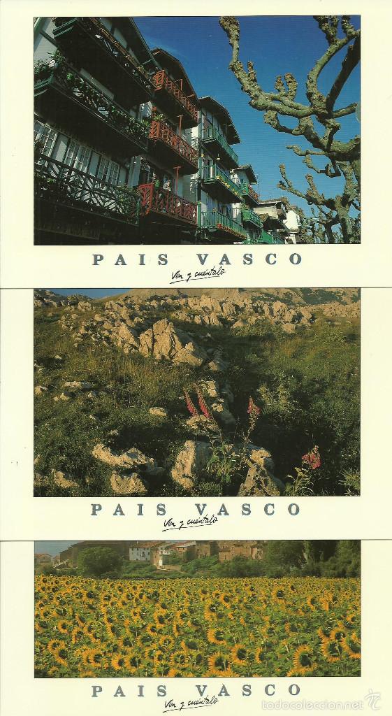 Cartoline: TRES POSTALES DEL PAIS VASCO NUEVAS