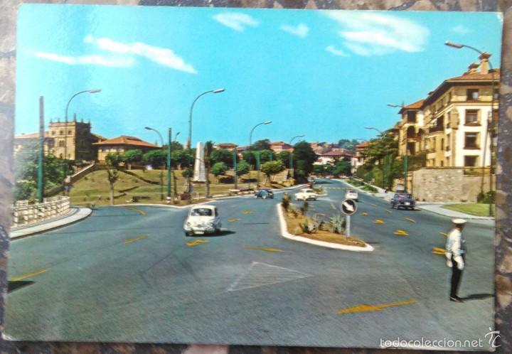 Postales: ALGORTA - PLAZA DEL TRIANGULO - Foto 1